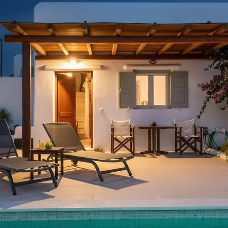 Premium Mykonian With Pool Сasa de vacaciones Ano Mera